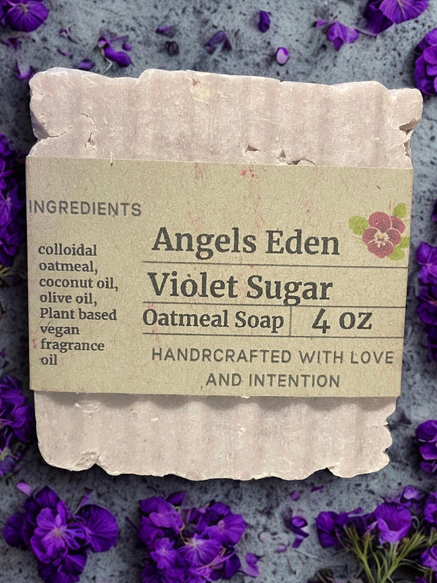 Violet Sugar Soap