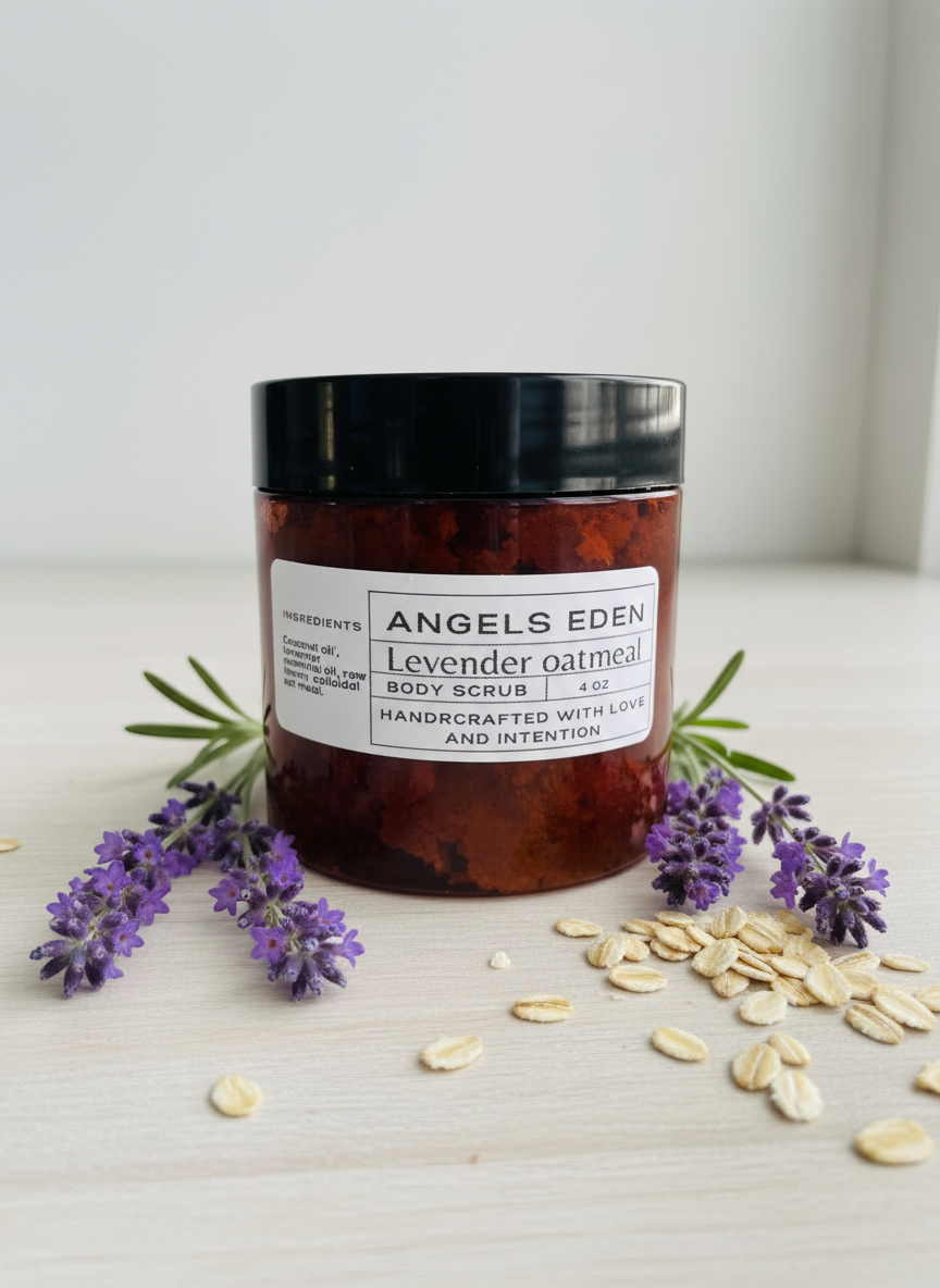 Lavender Oatmeal Scrub