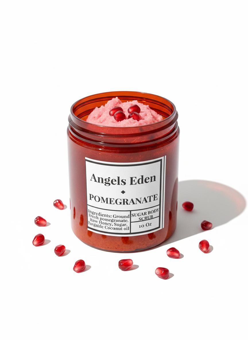 Pomegranate Sugar Scrub