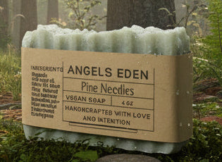 Pine needles soap
