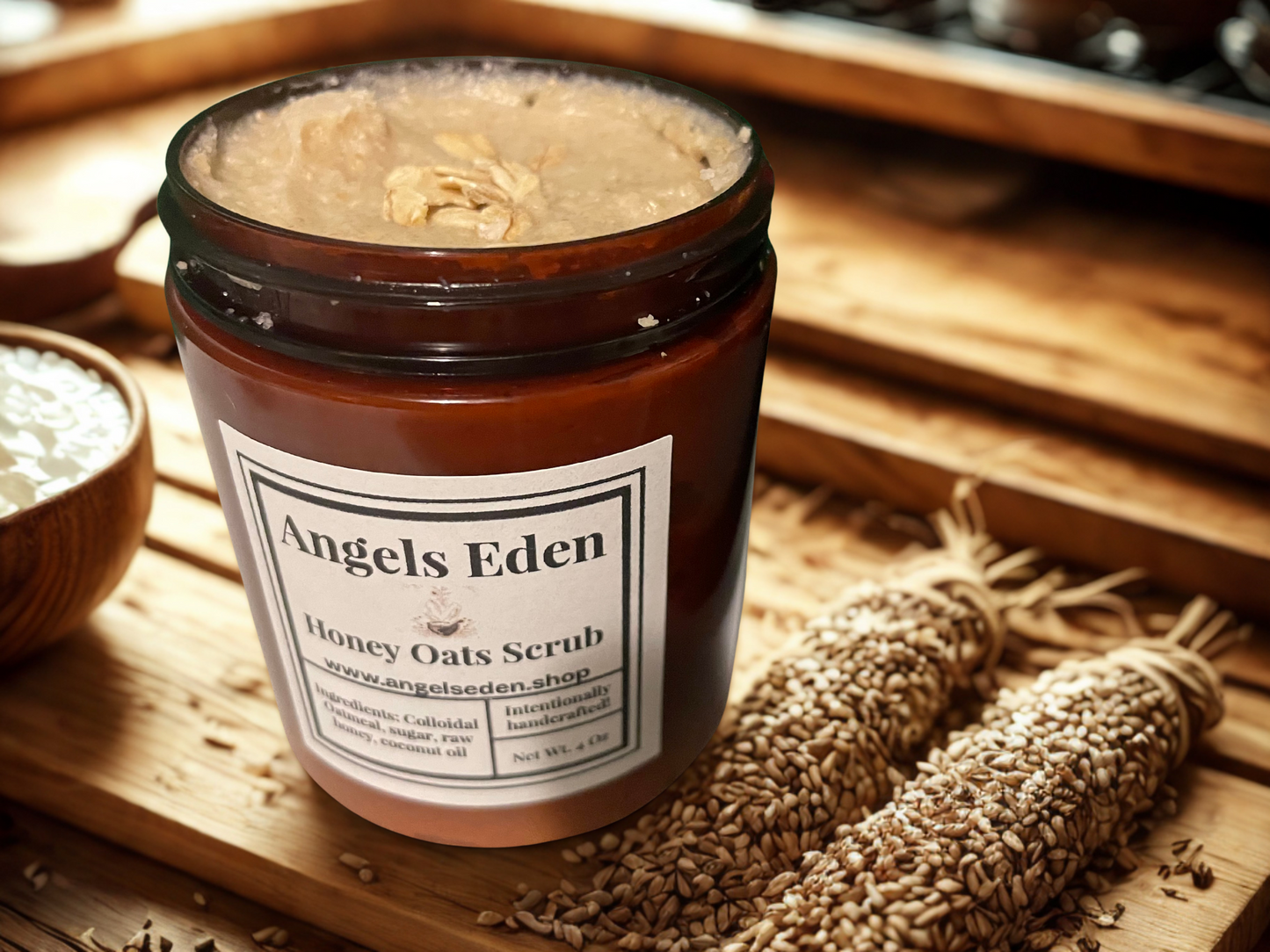 Honey and Oats scrub
