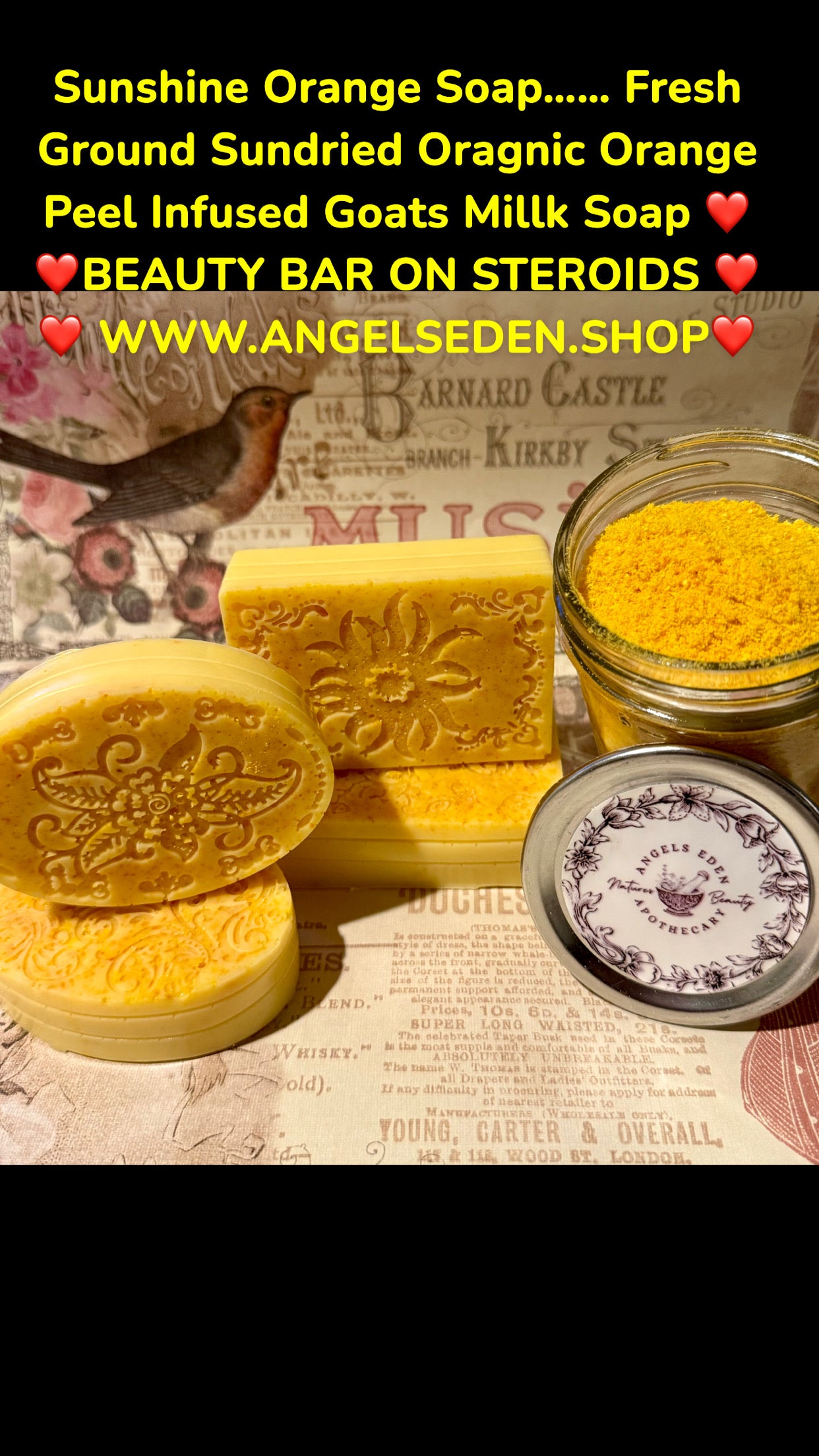 Sunshine Orange Soap